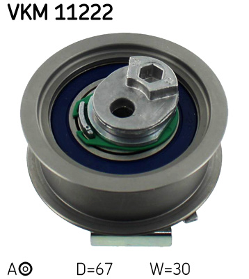 Tensioner Pulley, timing belt - VKM 11222 SKF